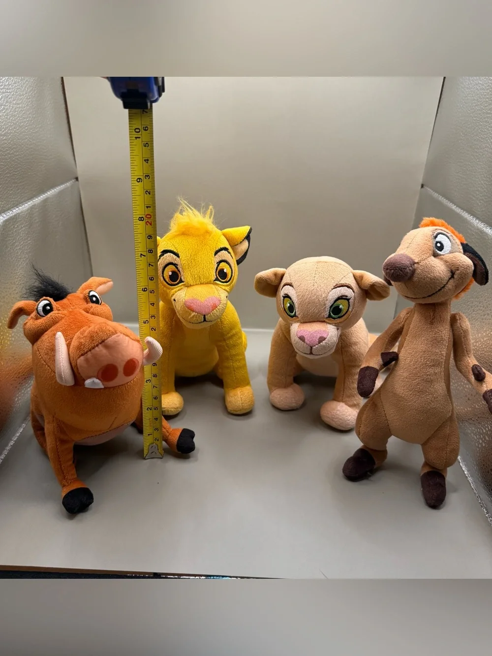 Disney Lion King Plush Set Pumbaa Simba Nala and Timon Stuffed Animals